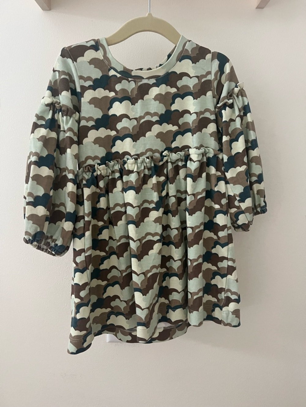 Kate Quinn Cloud Pattern Dress 2T